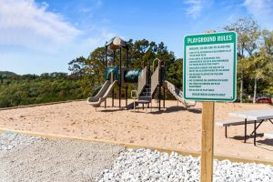 playground rules sign