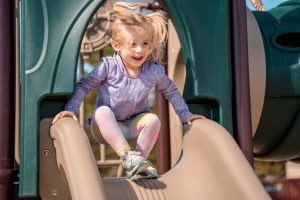 girl on playstructure